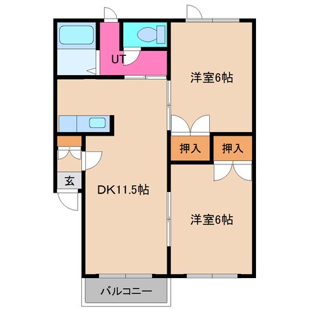 岩見沢駅 車移動15分  5km 1階の物件間取画像